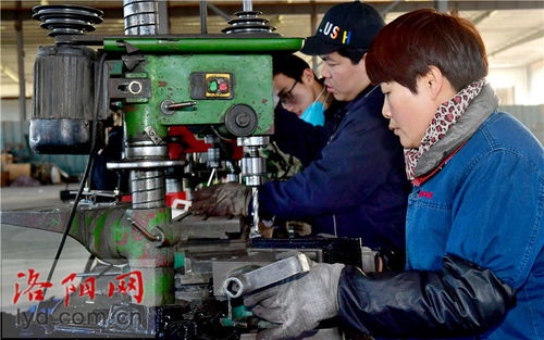 伊川縣趙溝村汽車(chē)零部件加工廠助村民就近務(wù)工增收